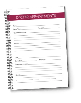 Multiple Sclerosis Doctor Appointements Pages