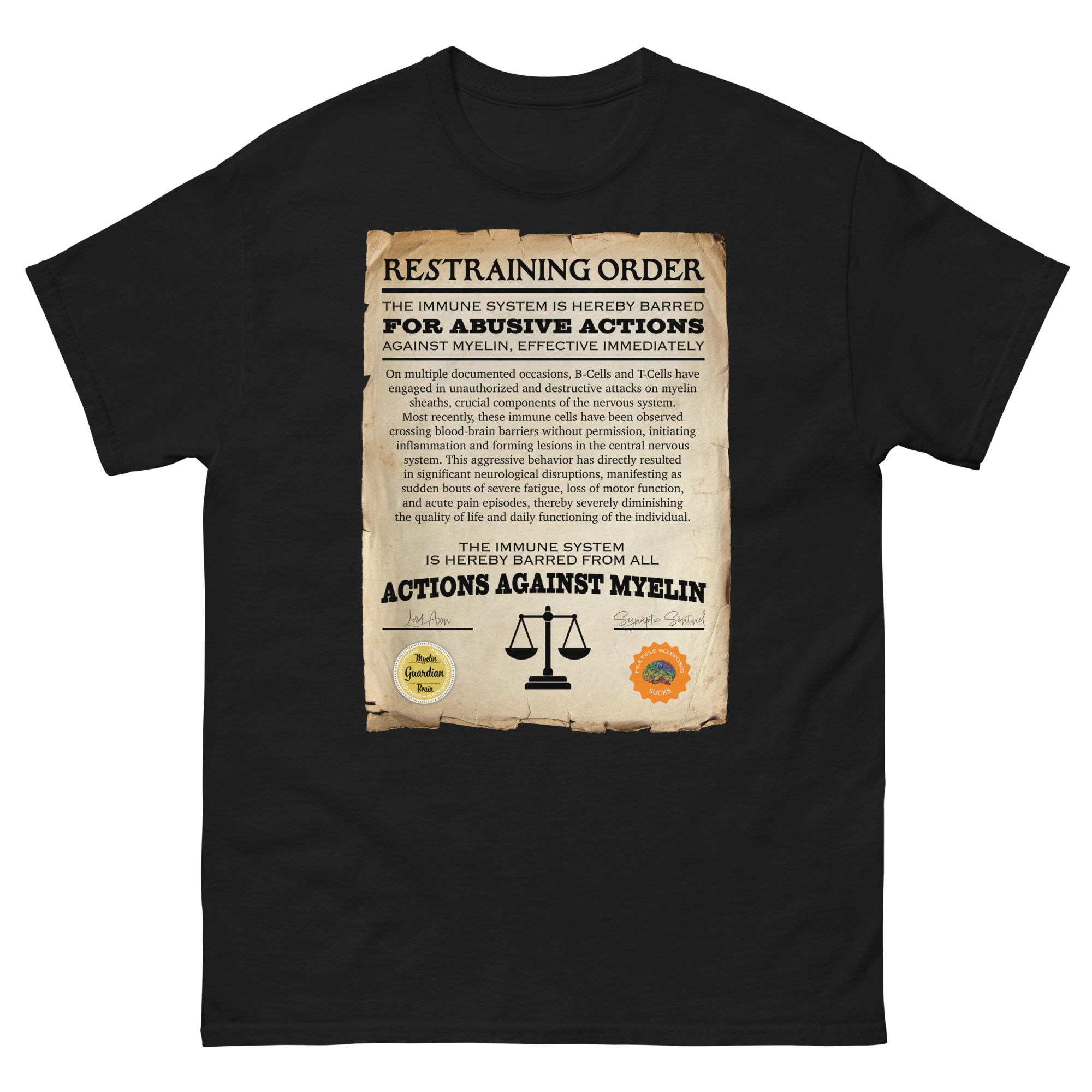 Immune System Restraining Order - ShirtS